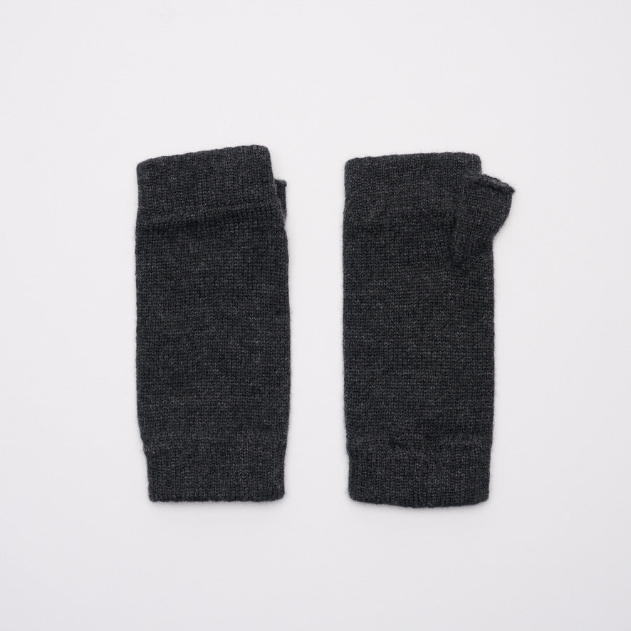 Charcoal Grey Wrist Warmers