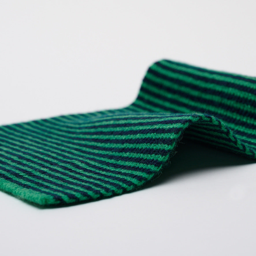 Kermit Green & Black Limited Edition Cashmere Scarf