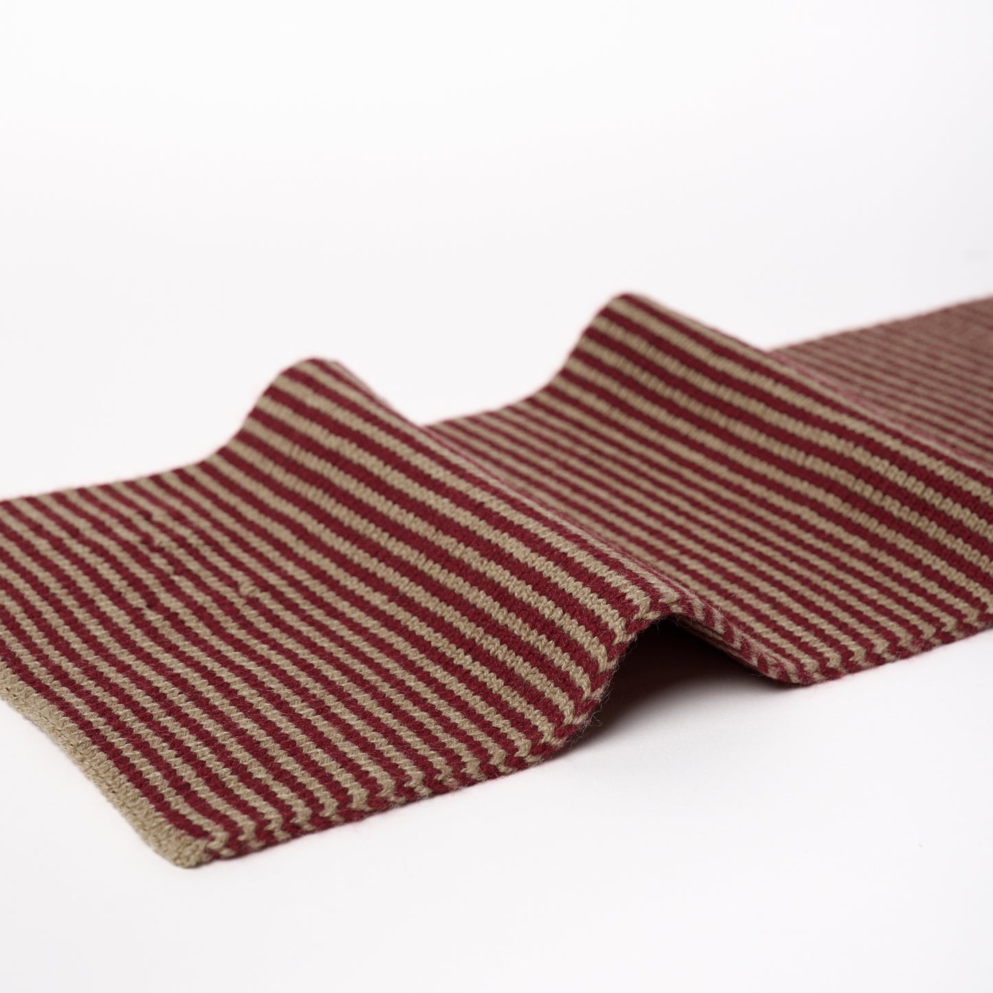 Claret & Camel - Cashmere Scarf