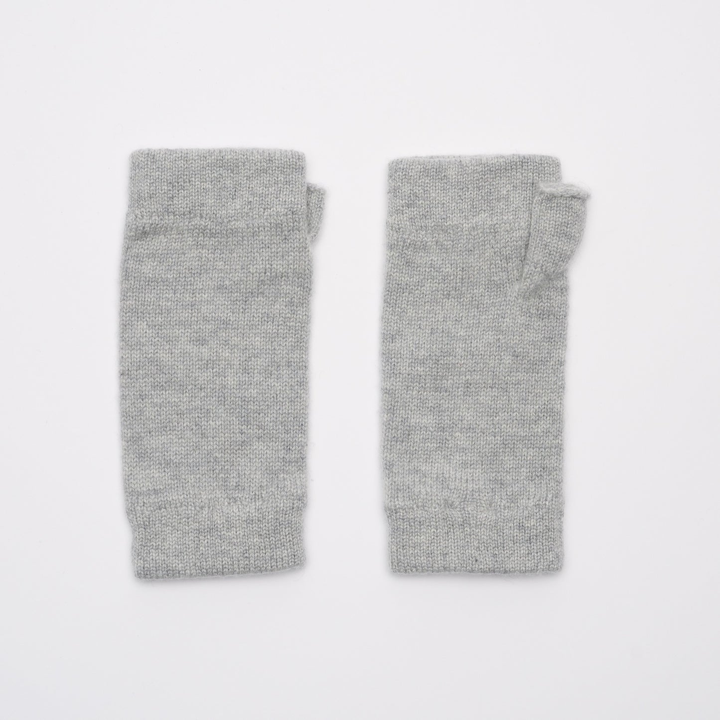 Light Grey Wrist Warmers