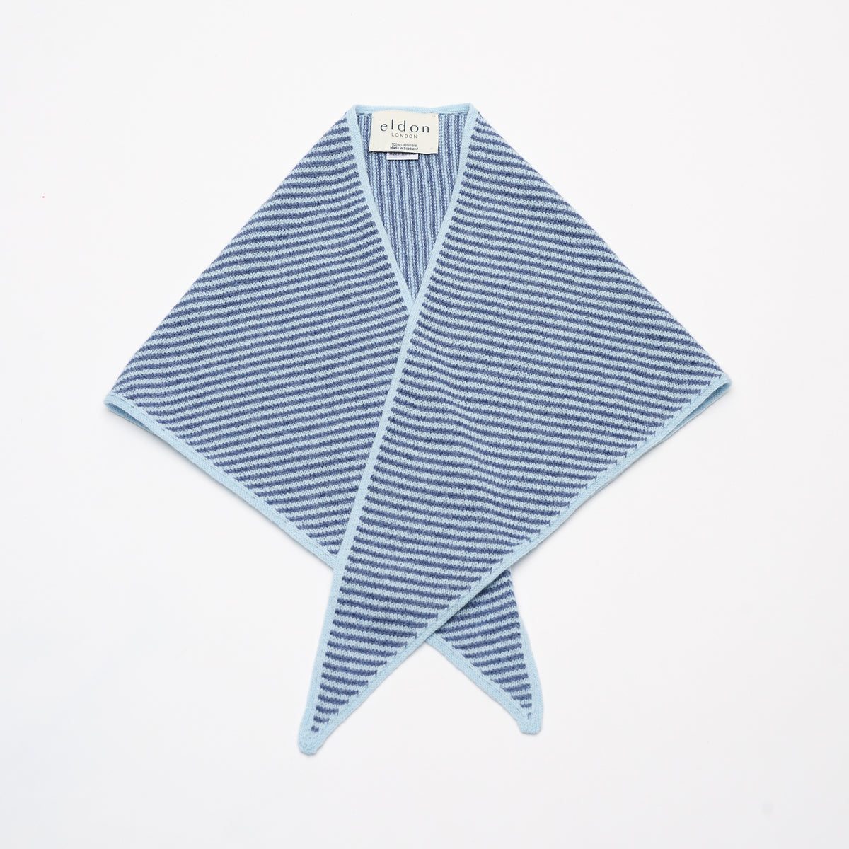 Blues Striped Bandana Scarf