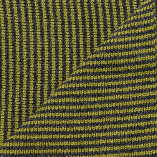 Matcha Green & Charcoal - Cashmere Scarf