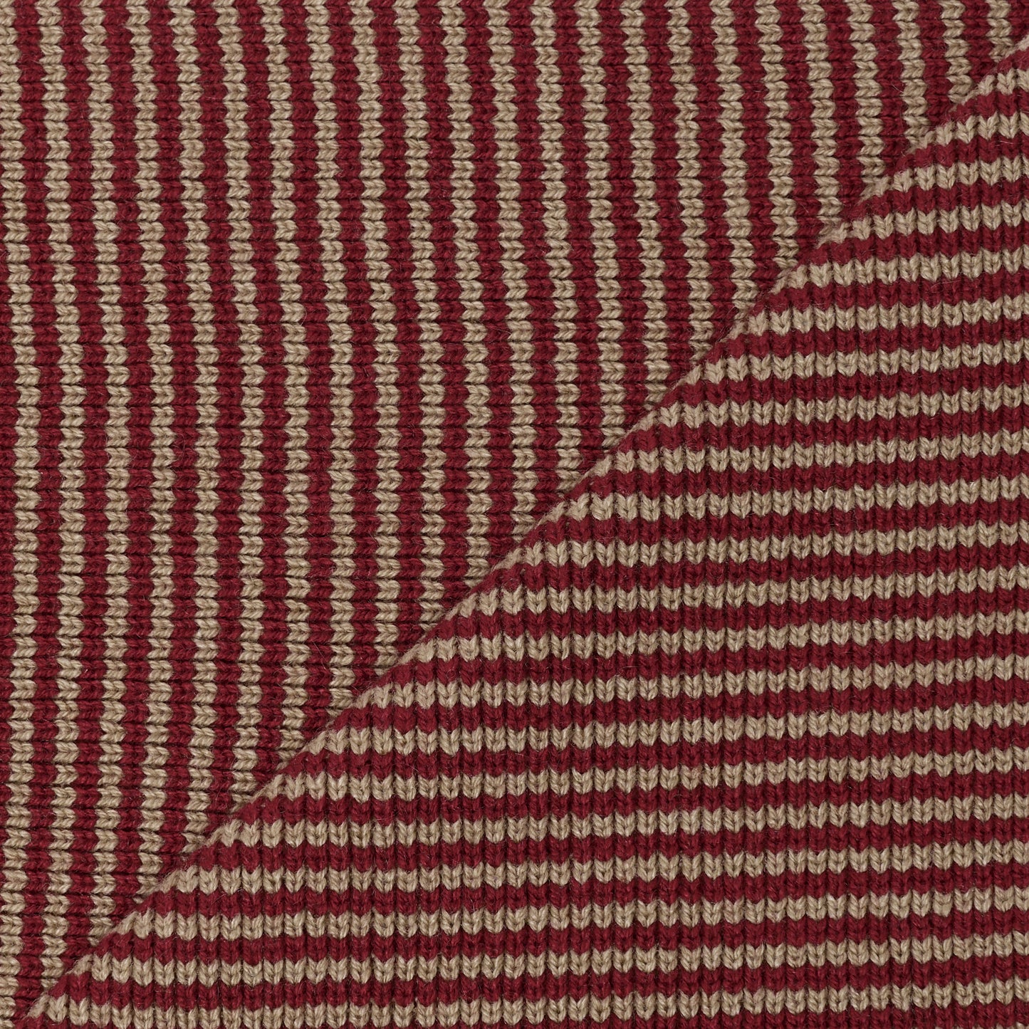 Claret & Camel - Cashmere Scarf