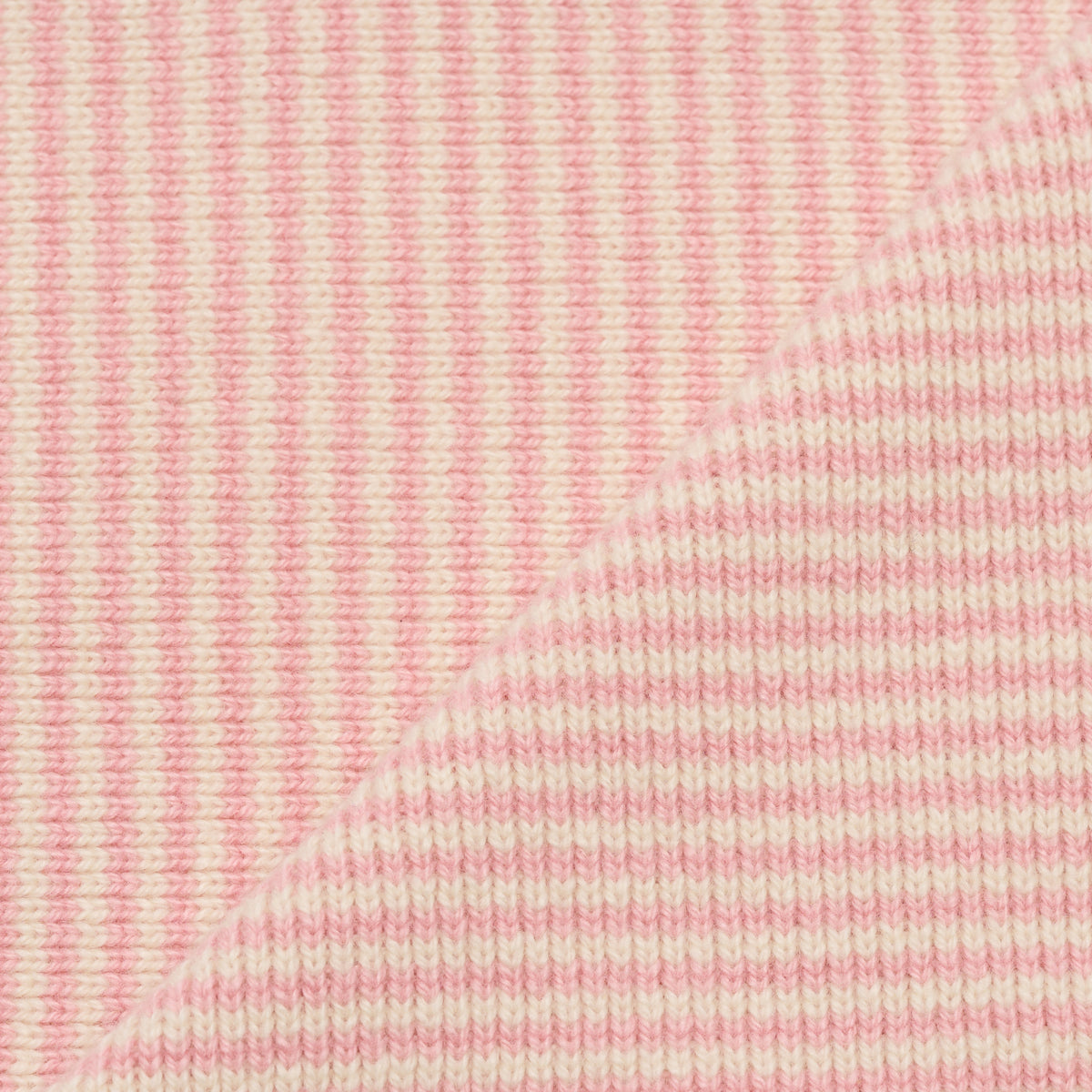 Soft Pink & Cream Limited Edition Cashmere Scarf