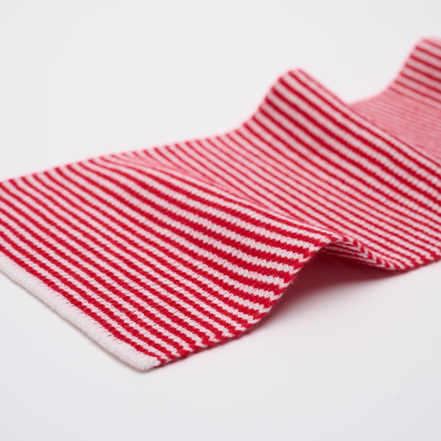 Red & White - Cashmere Scarf