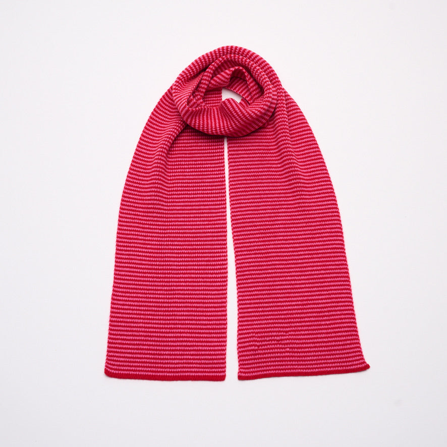 Red & Pink - Cashmere Scarf