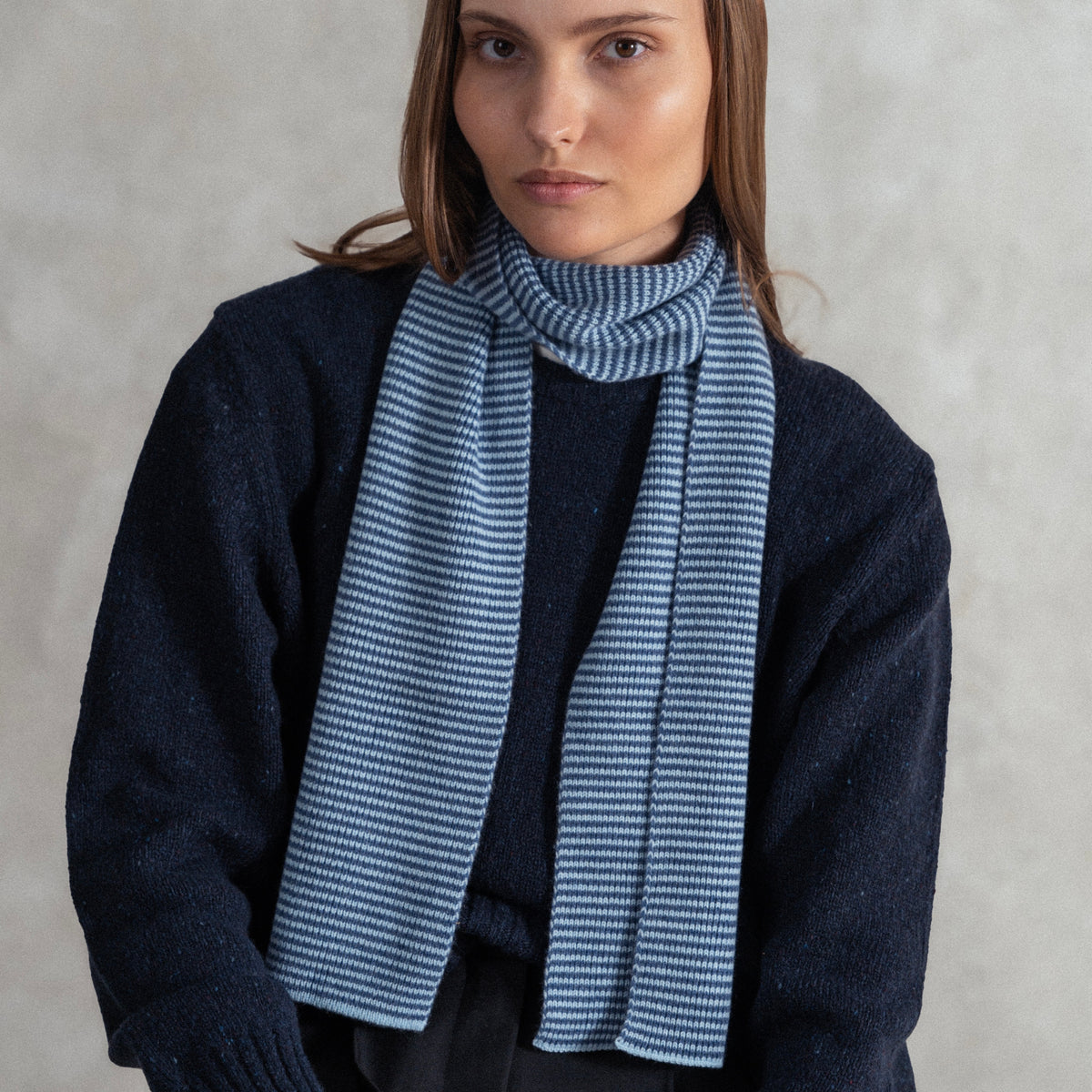 Blue Crush - Cashmere Scarf