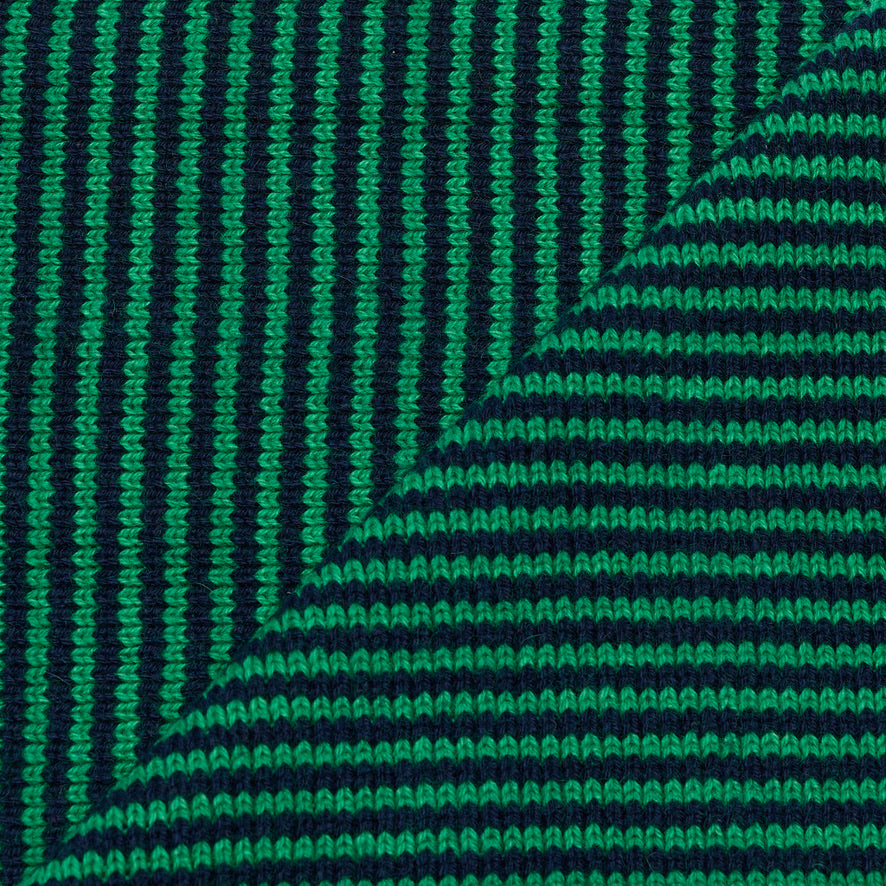 Kermit Green & Black Limited Edition Cashmere Scarf