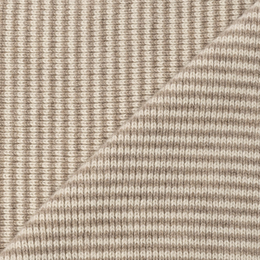 Natural Brown & Cream - Cashmere Scarf