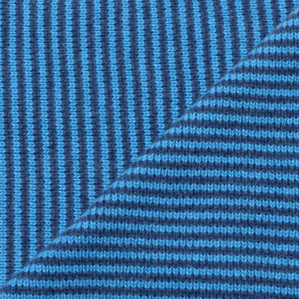 Blues Striped Limited Edition Cashmere Scarf