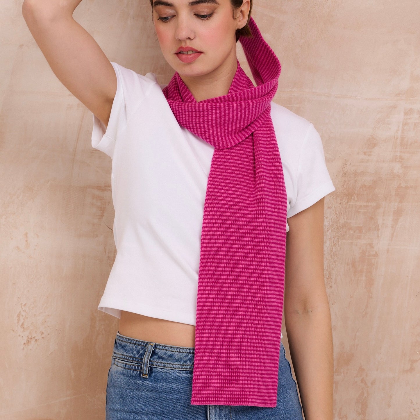 Pink Crush - Cashmere Scarf