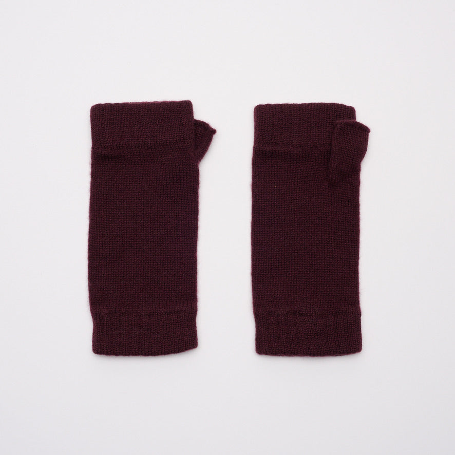 Plum Wrist Warmers