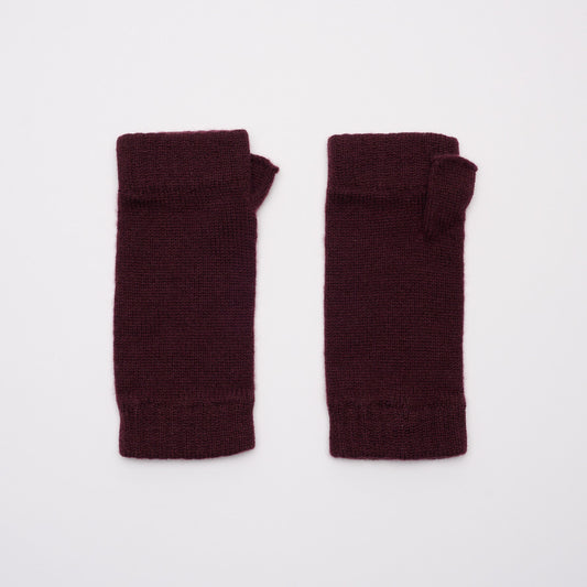 Plum Wrist Warmers