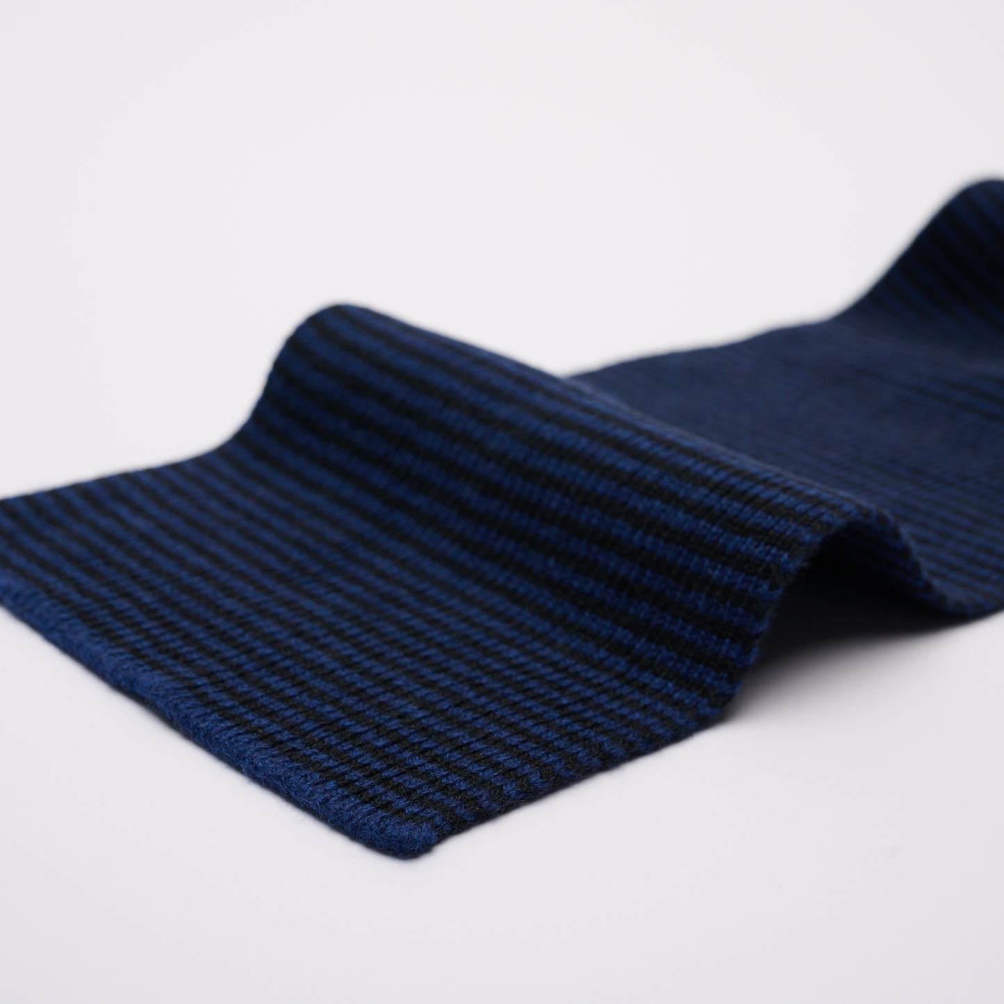 Navy Blue & Black - Cashmere Scarf