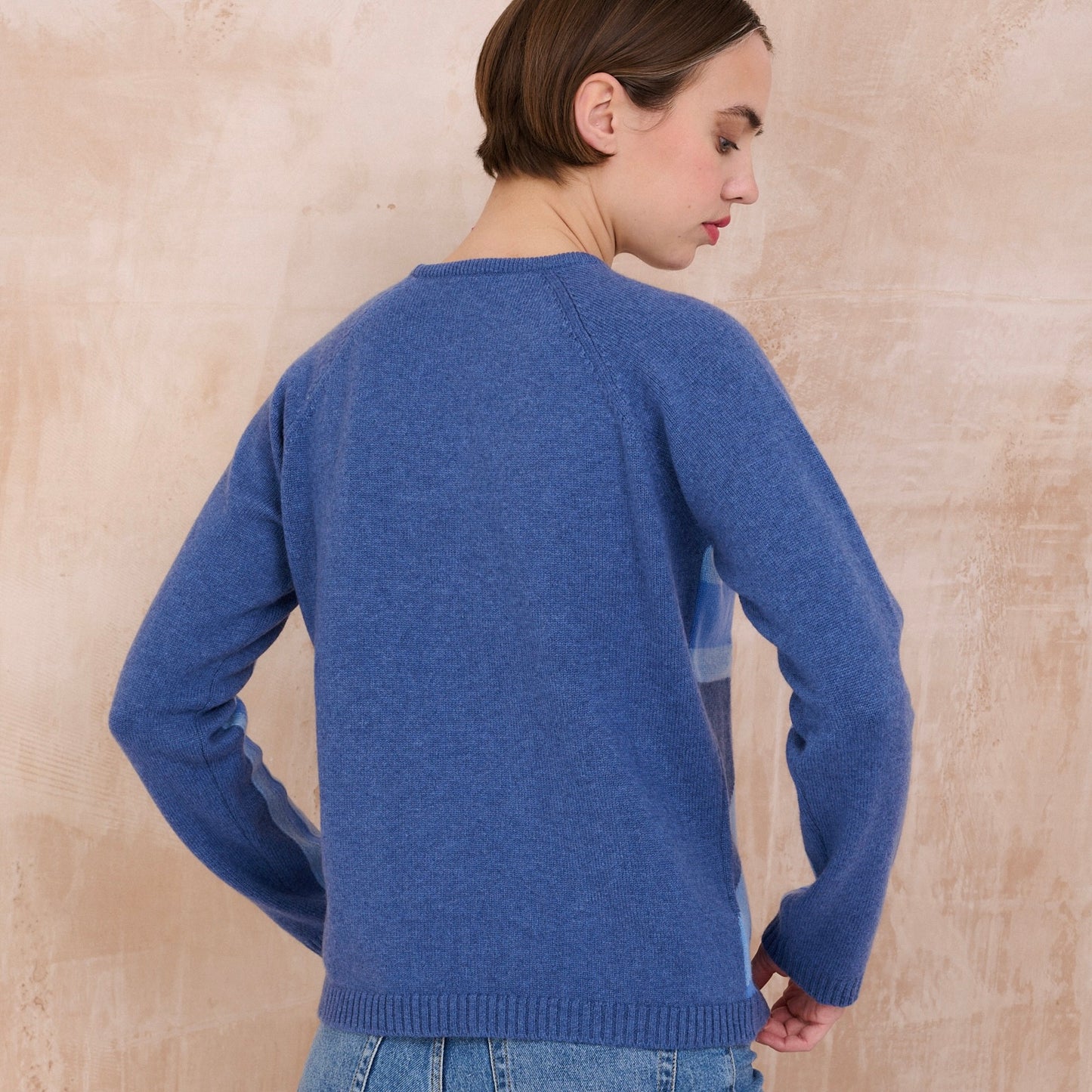 Blue Jeans  - Union Jack Jumper