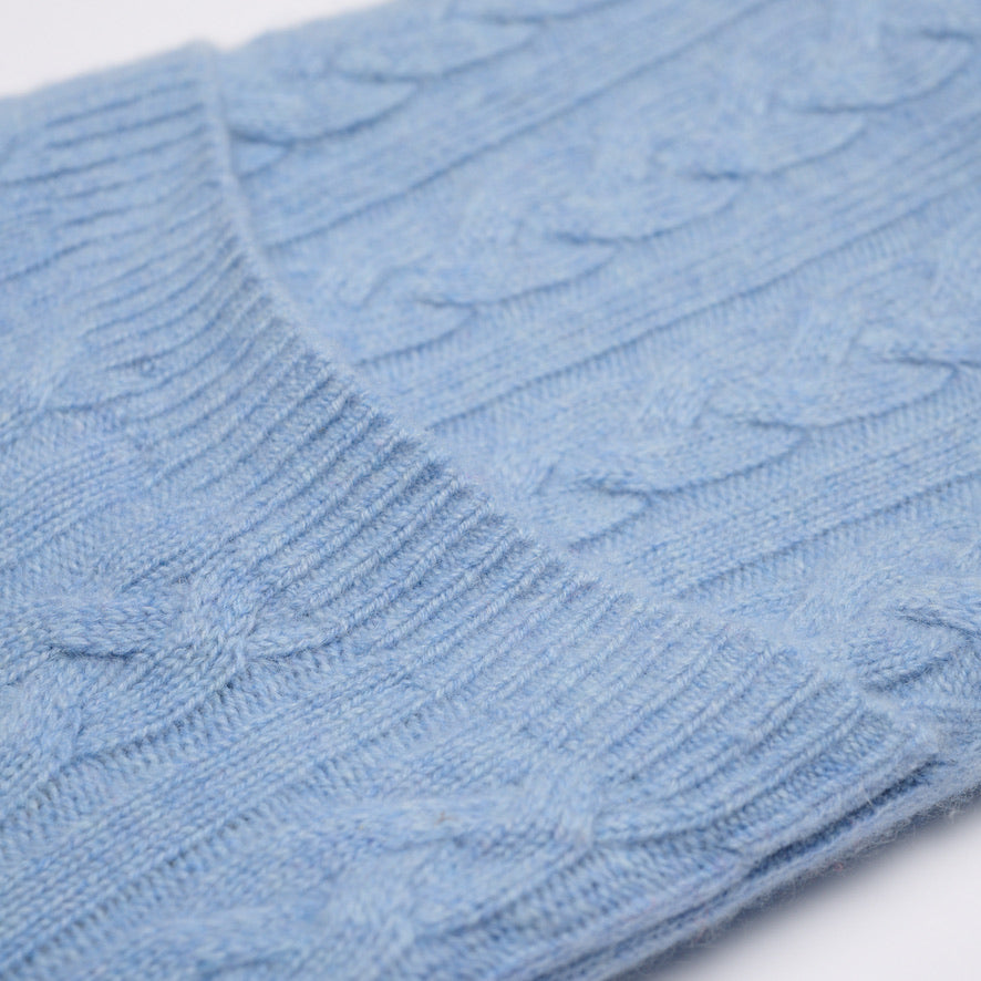 Light Blue - Cashmere Hot Water Bottle