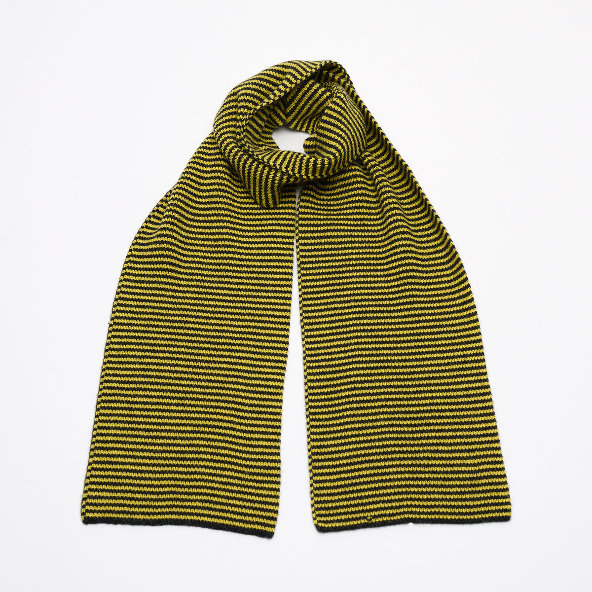 Bumble Bee Striped Limited Edition Cashmere Scarf