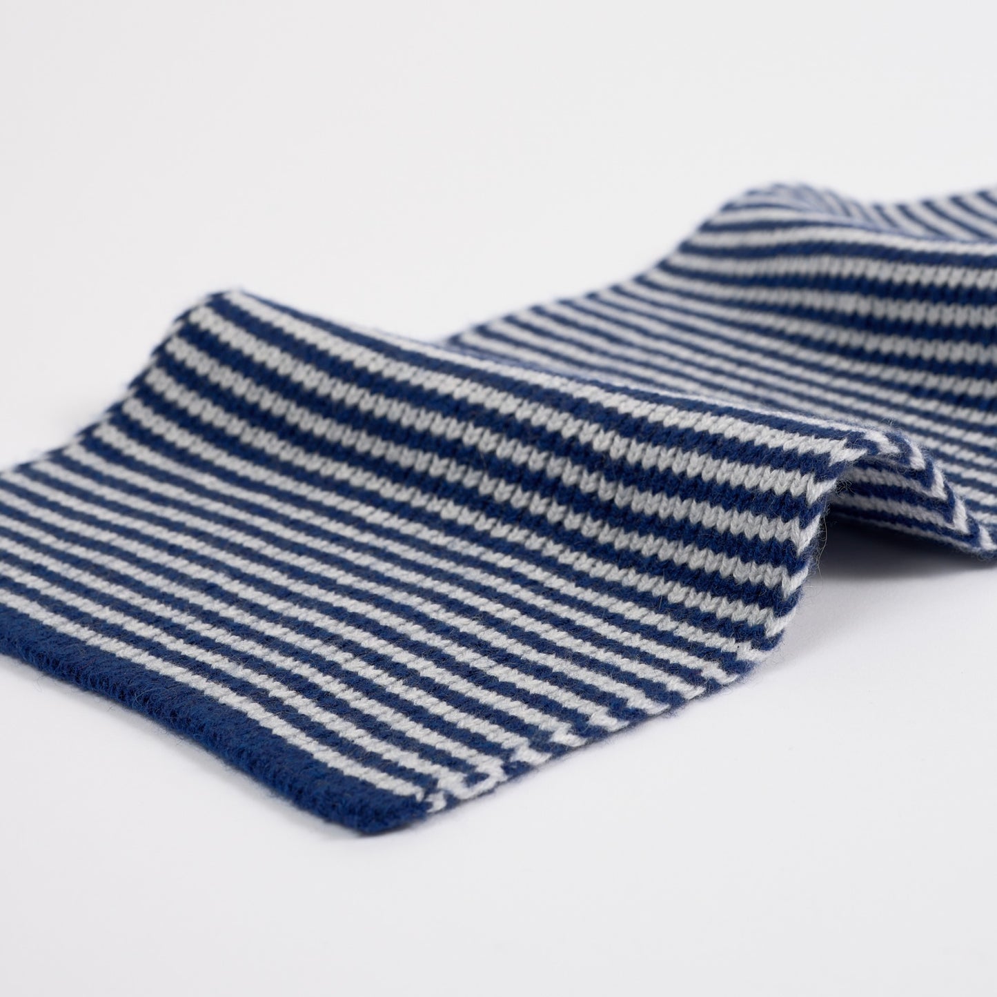 Navy & Light Grey XL Scarf