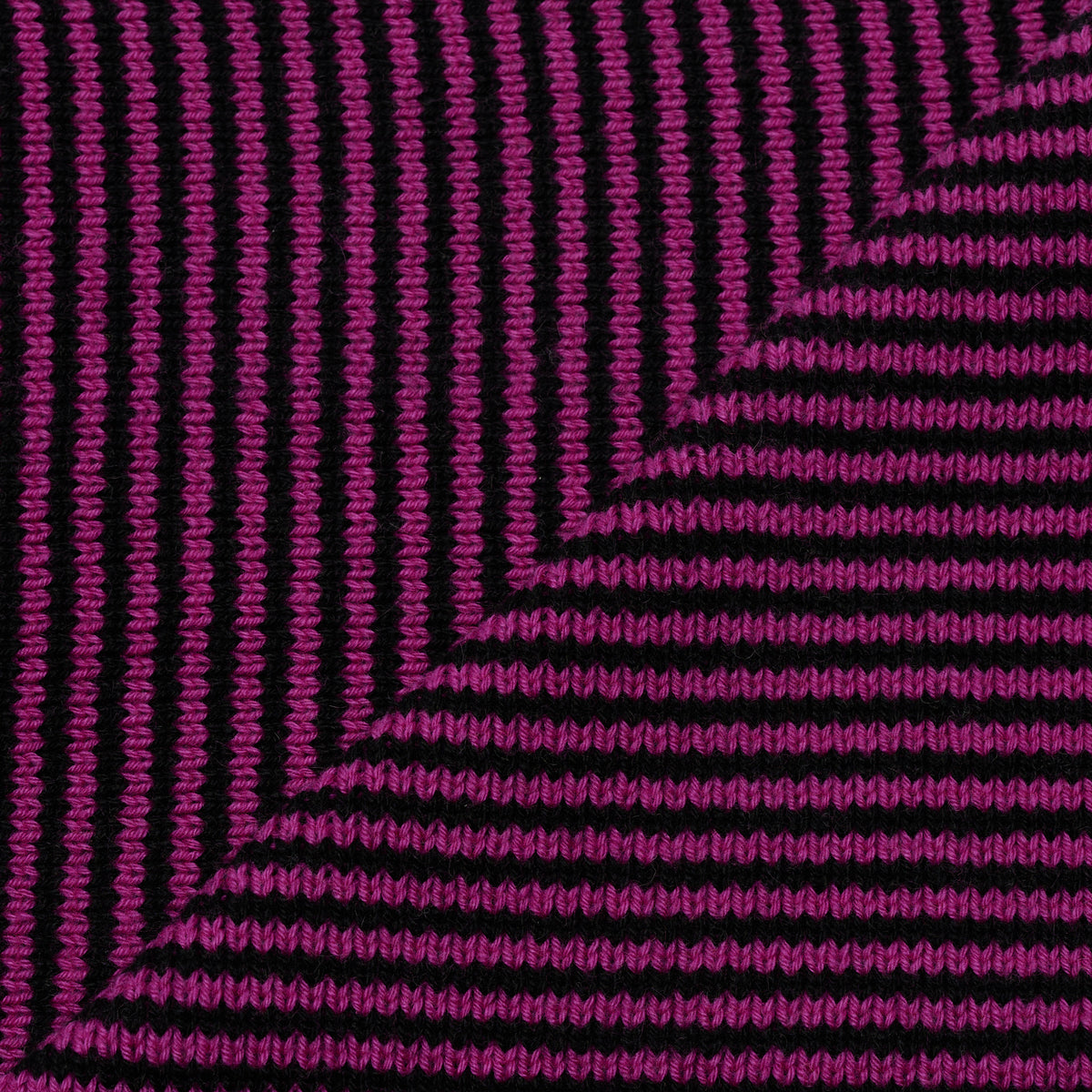Magenta & Dark Navy Limited Edition Cashmere Scarf