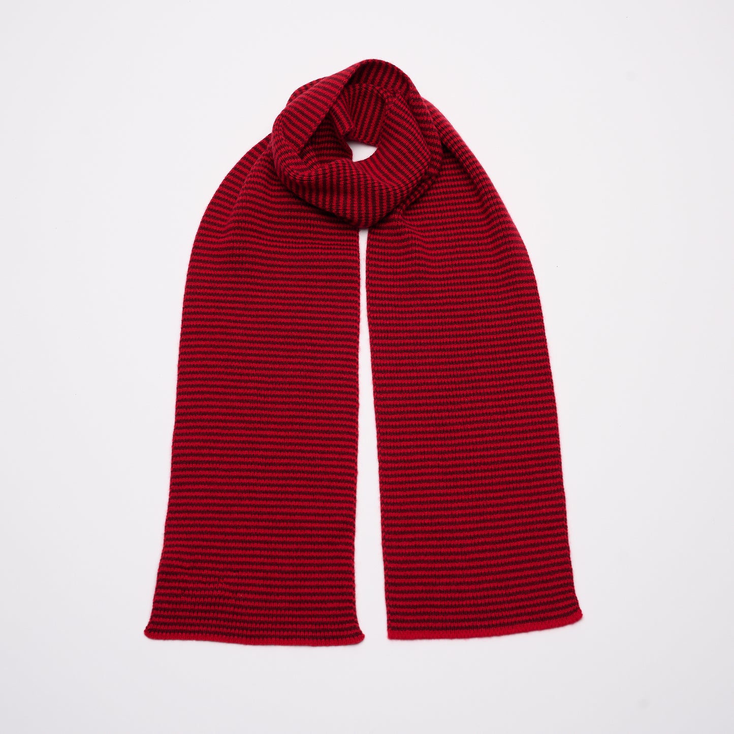 Red & Dark Red - Cashmere Scarf