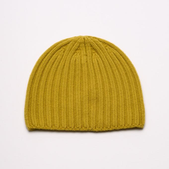 Mustard Chunky Knit Beanie