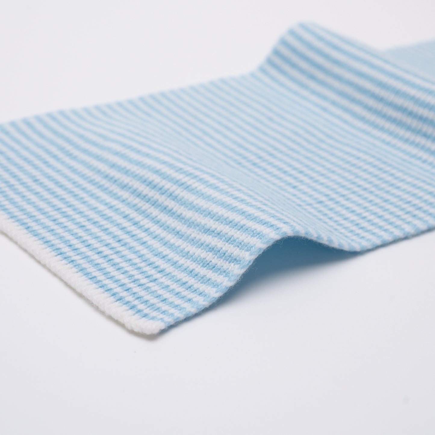 Light Blue & White - Cashmere Scarf