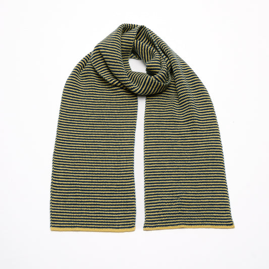 Blue & Yellow - Cashmere Scarf