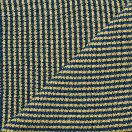 Blue & Yellow - Cashmere Scarf