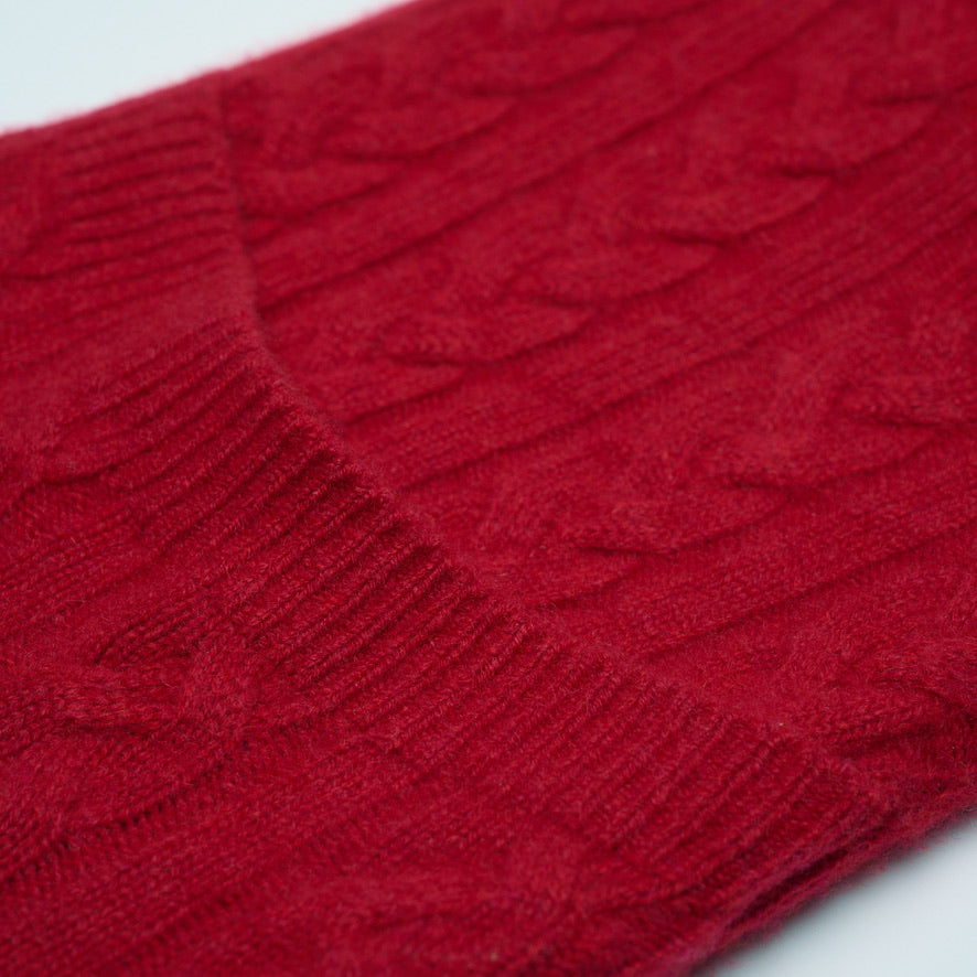 Red - Cashmere Hot Water Bottle