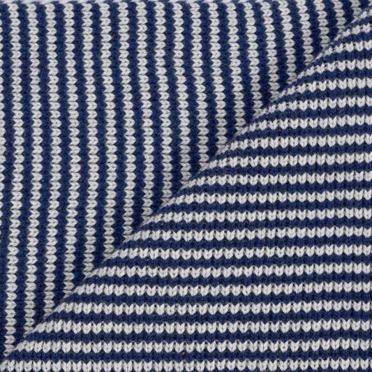 Navy & Light Grey XL Scarf