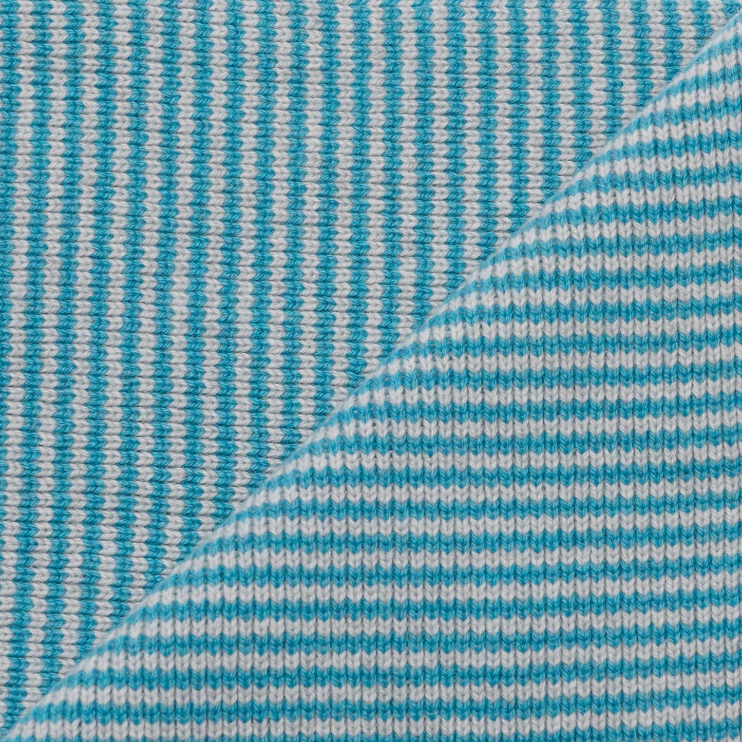 Titanic - Ocean Blue & Light Grey Cashmere Scarf