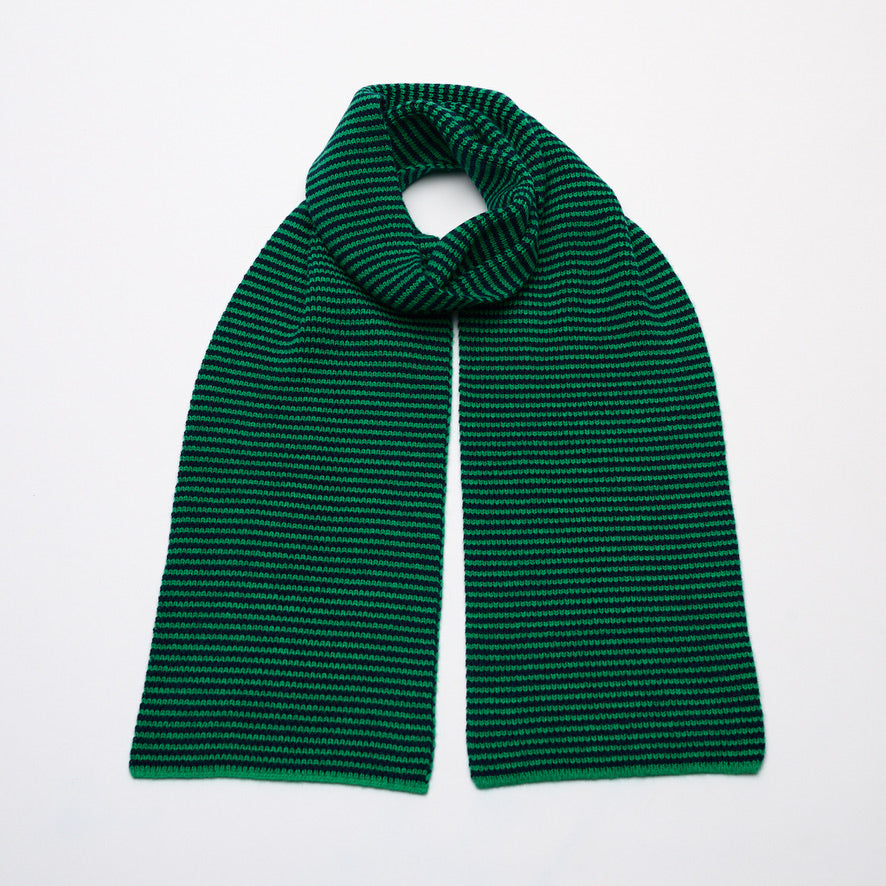 Kermit Green & Black Limited Edition Cashmere Scarf