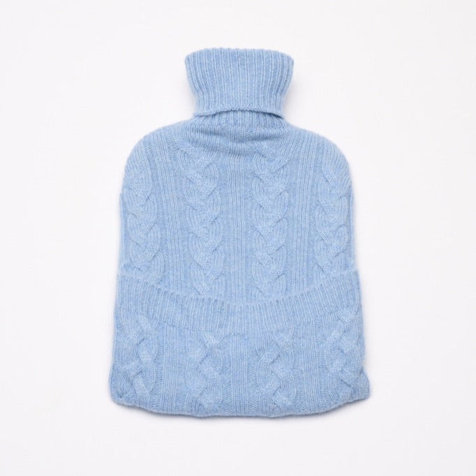 Light Blue - Cashmere Hot Water Bottle