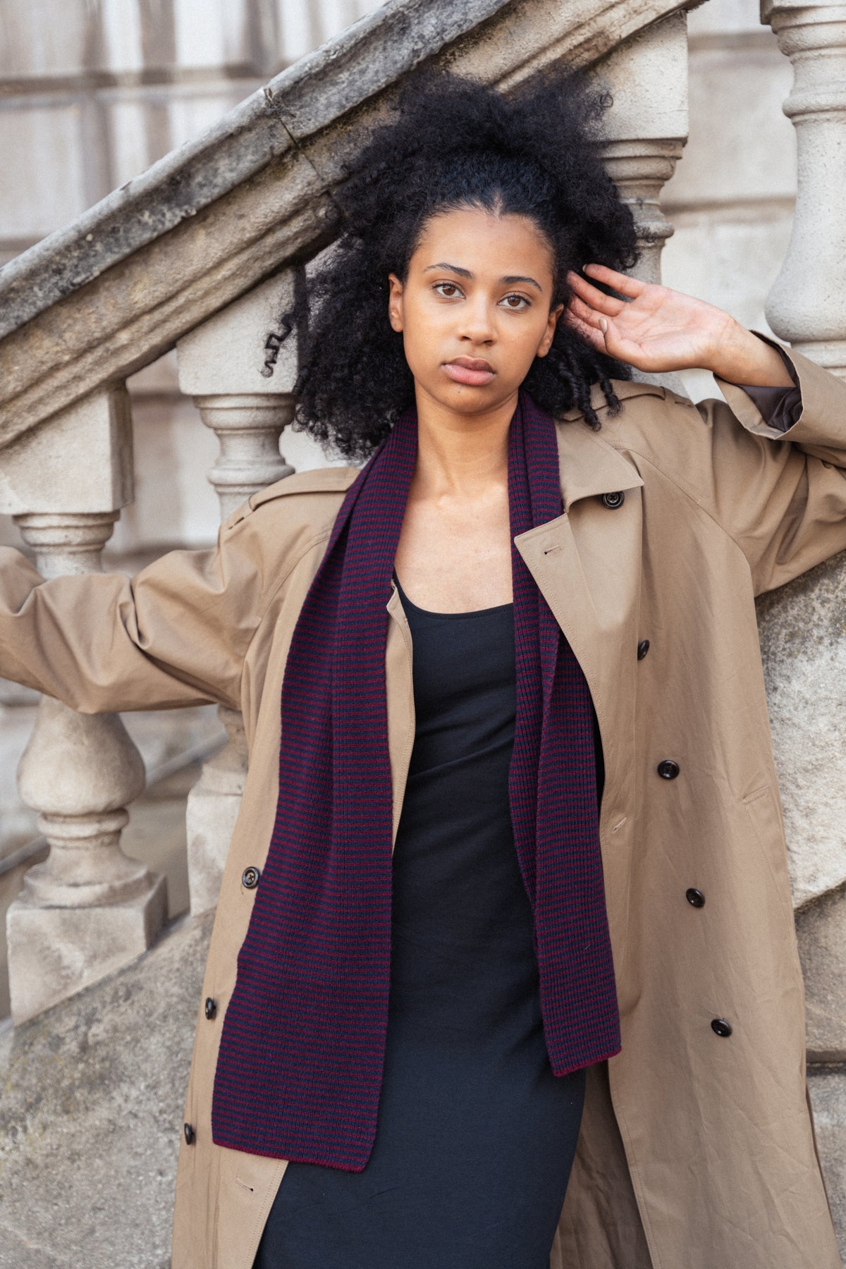 Plums - Cashmere Scarf