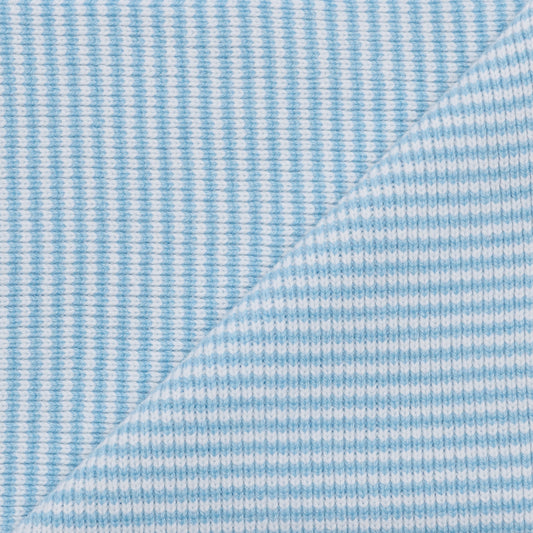 Light Blue & White - Cashmere Scarf