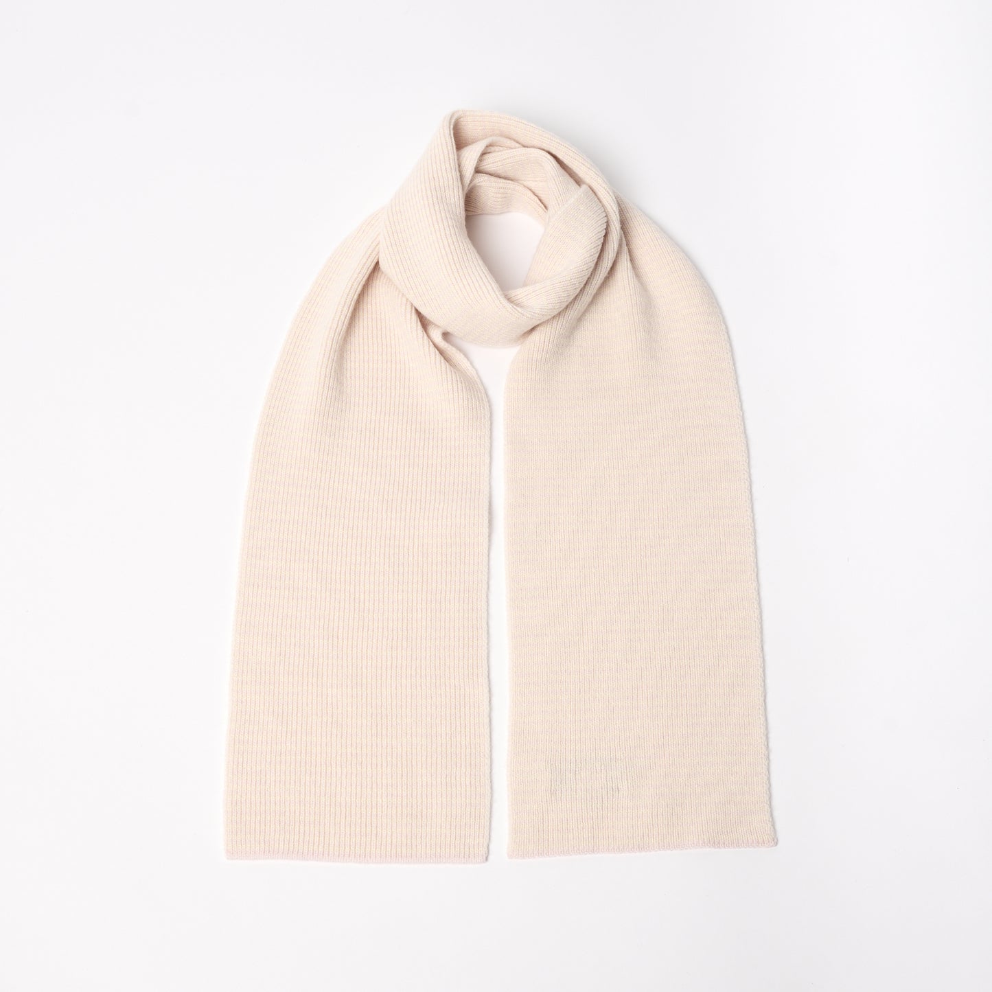 Petal Pink & White - Cashmere Scarf