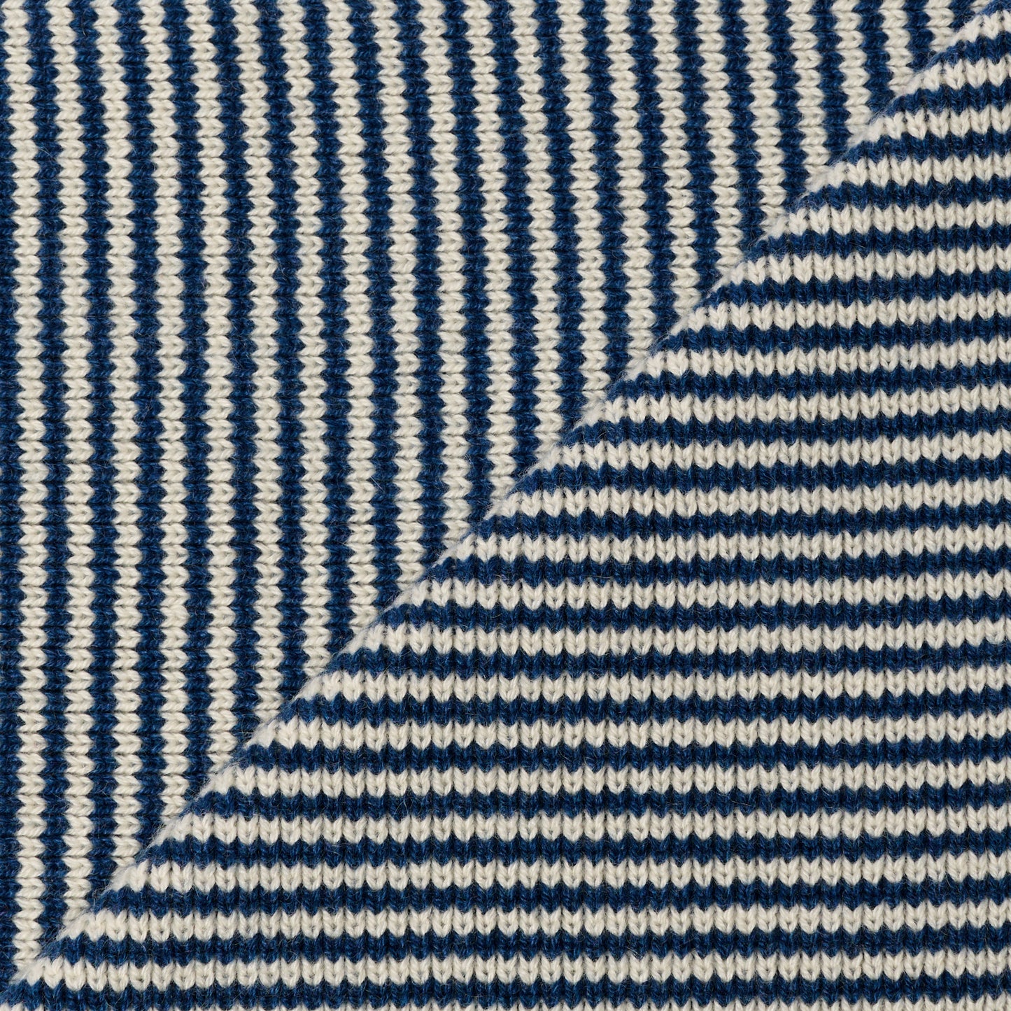 Indigo Blue & White - Cashmere Scarf