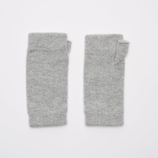 Light Grey Wrist Warmers