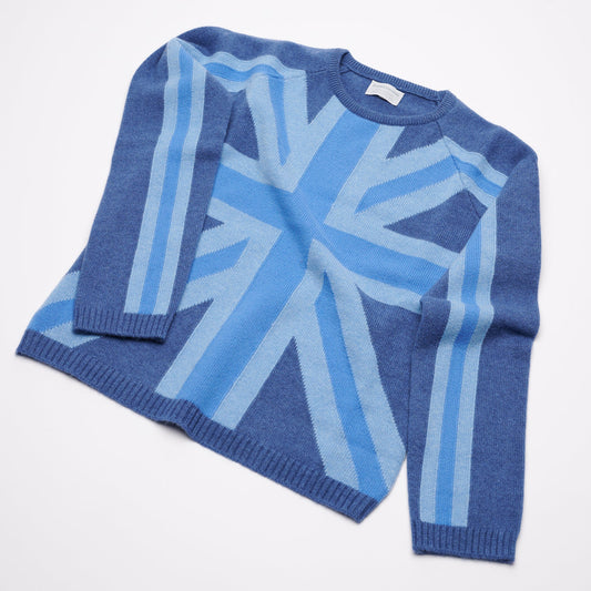 Blue Jeans  - Union Jack Jumper