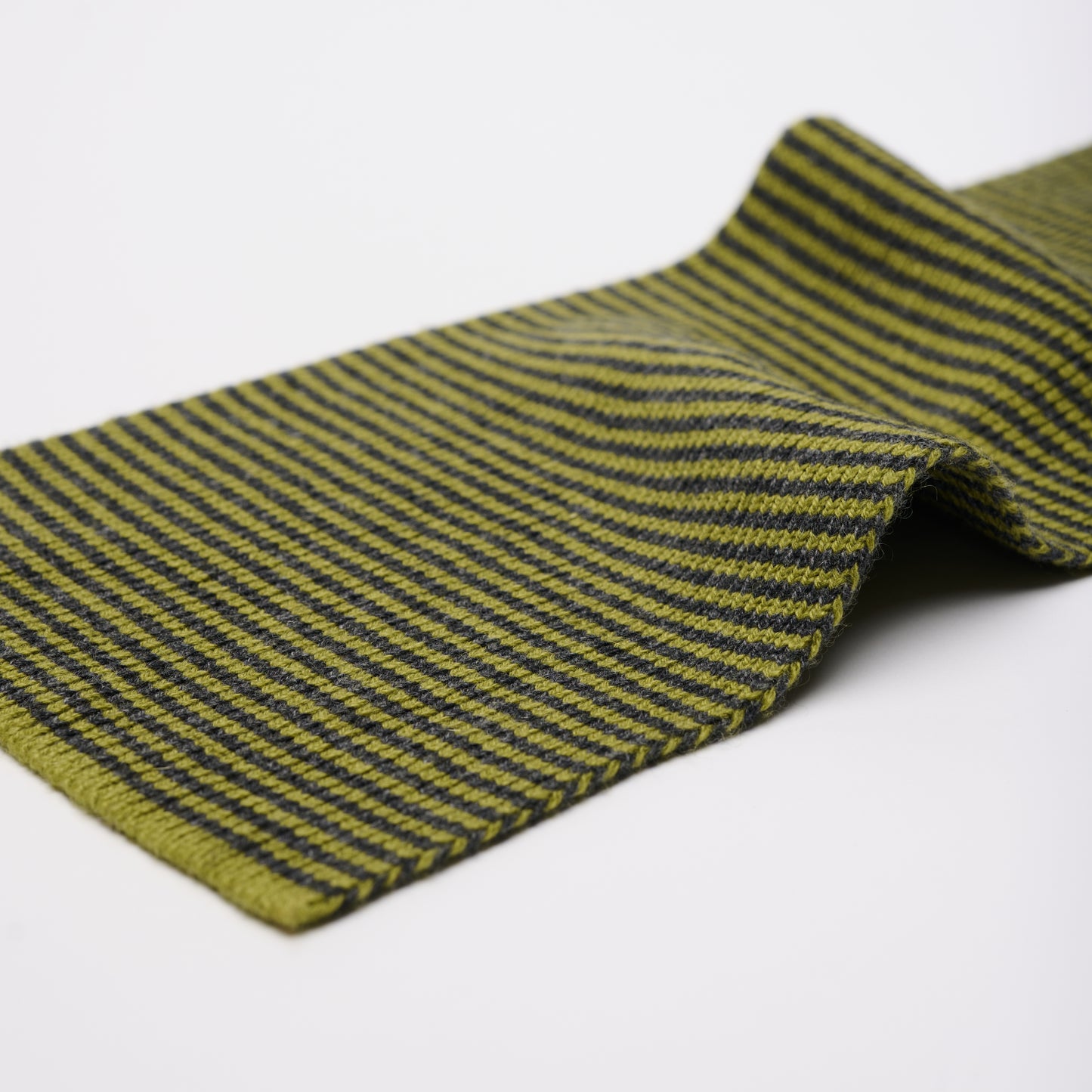 Matcha Green & Charcoal - Cashmere Scarf
