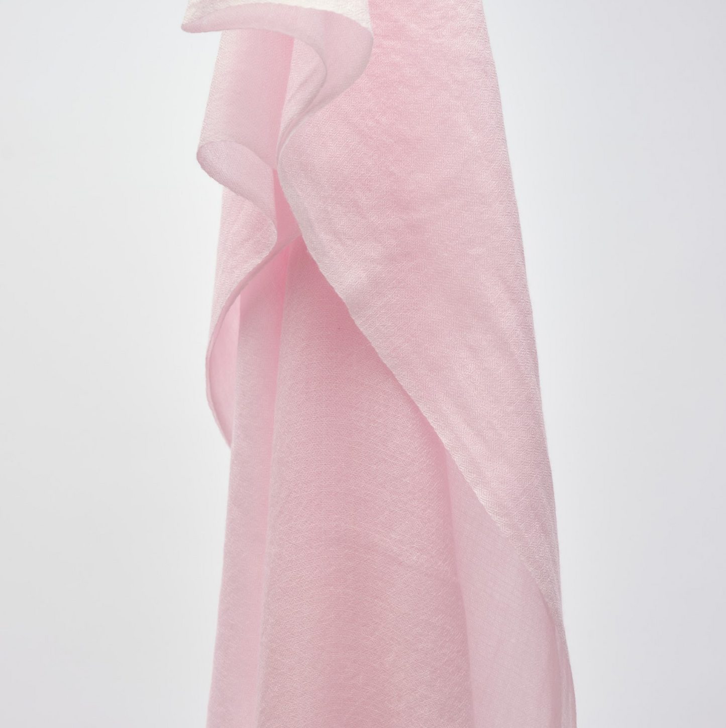 Light Weight Handwoven Shawl - Soft Pink